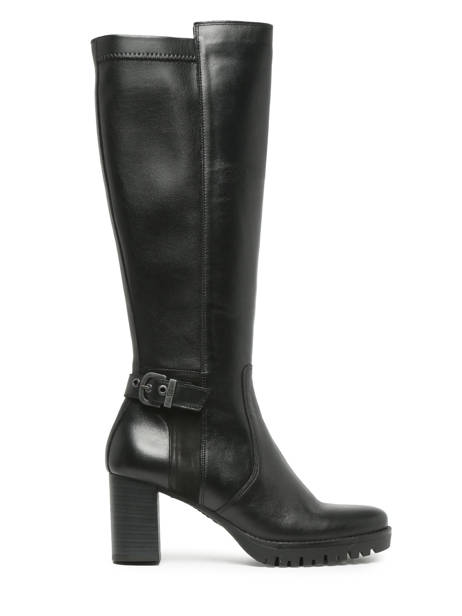 Bottes à Talon Evie En Cuir Dorking Noir women D8955