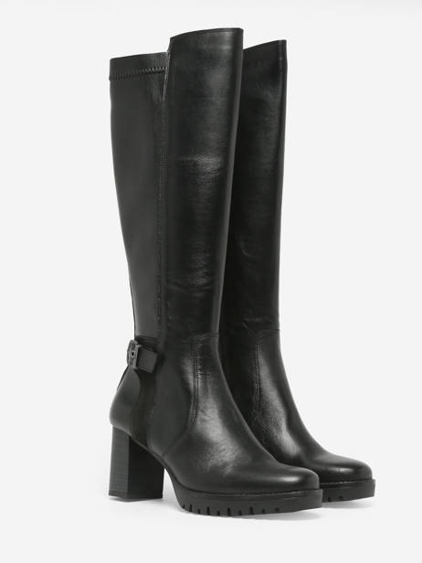 Bottes à Talon Evie En Cuir Dorking Noir women D8955 vue secondaire 2