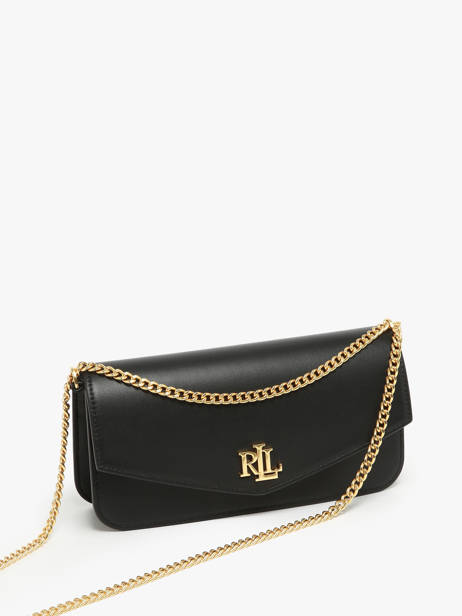 Sac Porté épaule Sawyer Cuir Lauren ralph lauren Noir sawyer 31934746 vue secondaire 2