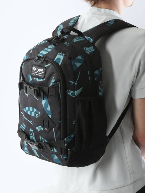 Sac à Dos 2 Compartiments Rip curl Noir bts 14QMBA vue secondaire 1