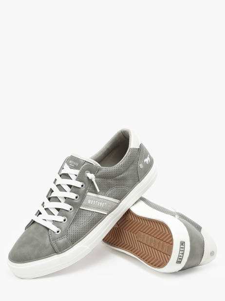 Sneakers Mustang Gris men 308 vue secondaire 2
