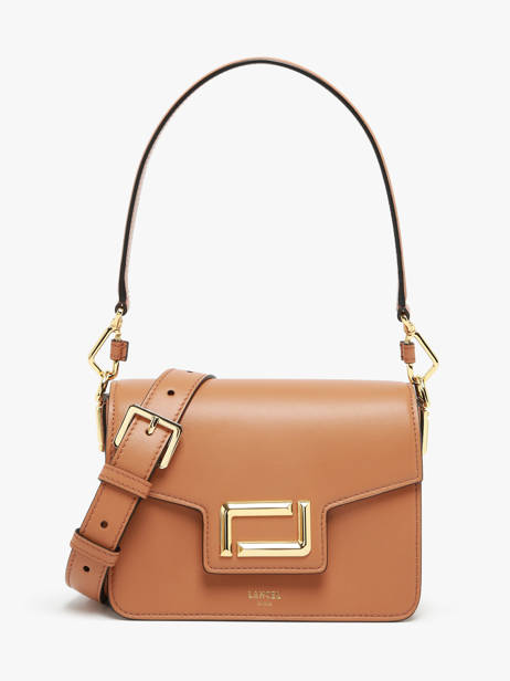 Sac Bandoulière Angele Cuir Lancel Marron angele A13147