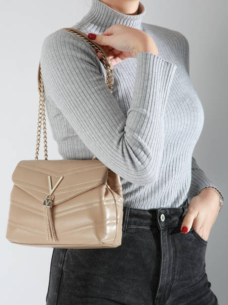 Sac Bandoulière Privilege Valentino Marron privilege VBS8DN10 vue secondaire 1