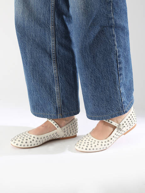 Ballerines Vinetta-r Steve madden Blanc women Vinetta-R Sandal RHINESTONE vue secondaire 1