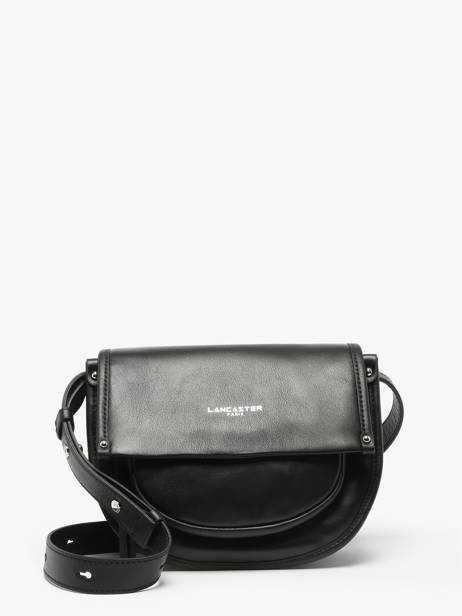 Sac Bandoulière Soft Selma Cuir Lancaster Noir soft selma 1
