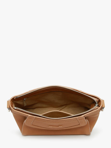 Sac Bandoulière Vanilla Cuir Nathan baume Marron candy 7 vue secondaire 3