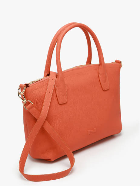 Sac à Main Tiny Cuir Nathan baume Orange victoria 88 vue secondaire 2