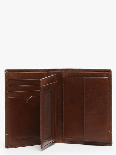 Portefeuille Porte-monnaie Rough Gear Cuir Maverick Marron rough gear MAVRG032 vue secondaire 1