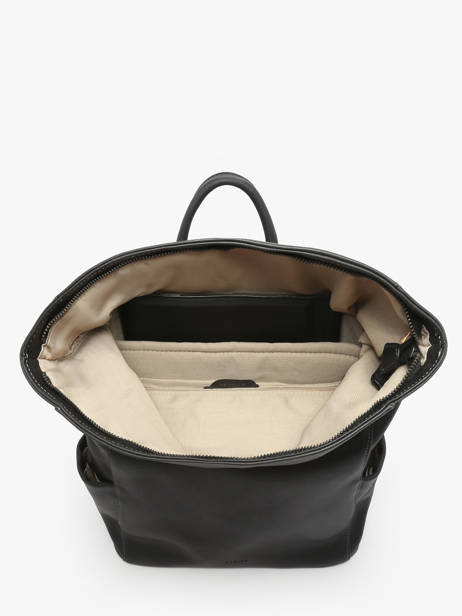 Sac à Dos Spider 2 Compartiments Cuir Etrier Noir spider ESPI8102 vue secondaire 3