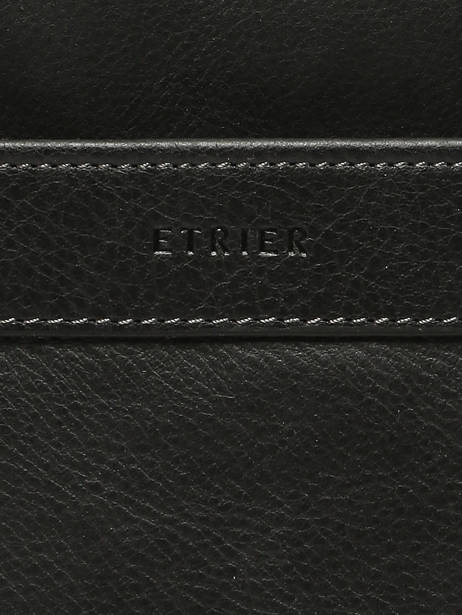 Sac à Dos Spider 2 Compartiments Cuir Etrier Noir spider ESPI8102 vue secondaire 5