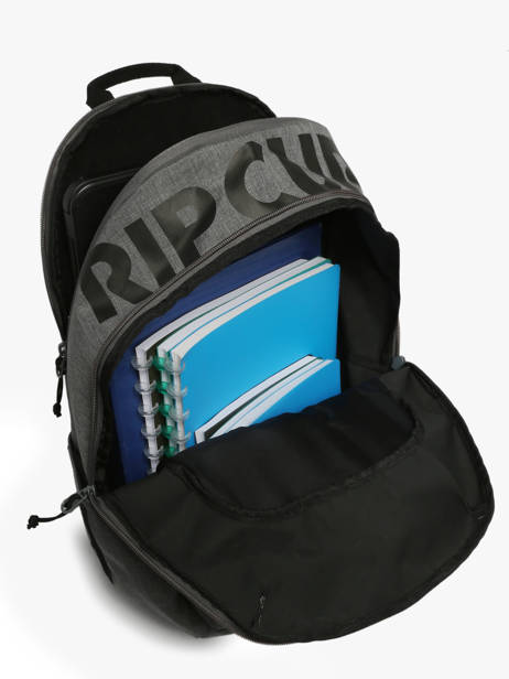 Sac à Dos 2 Compartiments Rip curl Gris brand 175MBA vue secondaire 3
