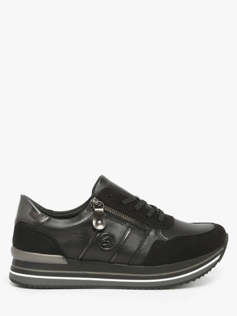 Sneakers En Cuir Remonte Noir women 4