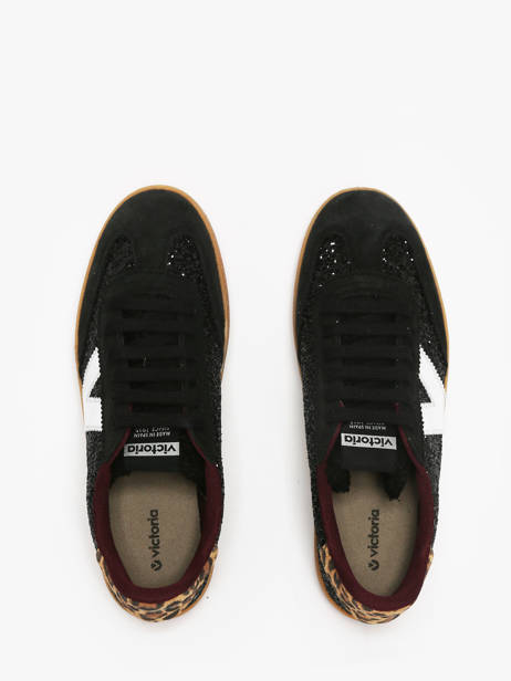 Sneakers Berlin En Cuir Victoria Noir women 1126223 vue secondaire 4