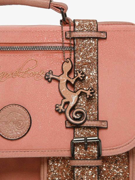 Sac à Dos 1 Compartiment Cameleon Rose vintage fantasy SD33 vue secondaire 6