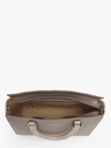Sac Trapèze Smooth Cuir Lancaster Marron smooth 4 vue secondaire 3