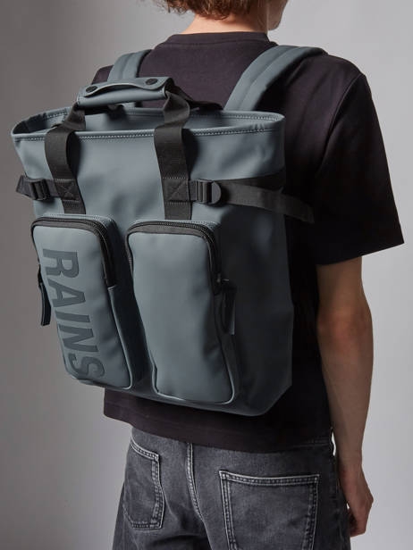 Sac à Dos Business Rains Gris city 14240 vue secondaire 1