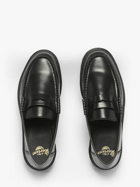 Mocassins Penton 84 En Cuir Dr martens Noir men 25015001 vue secondaire 3