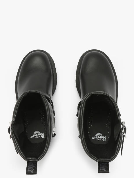 Bottes Anistone En Cuir Dr martens Noir women 32199001 vue secondaire 4