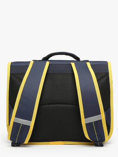 Cartable 2 Compartiments Real madrid Bleu real 24BR203C vue secondaire 4