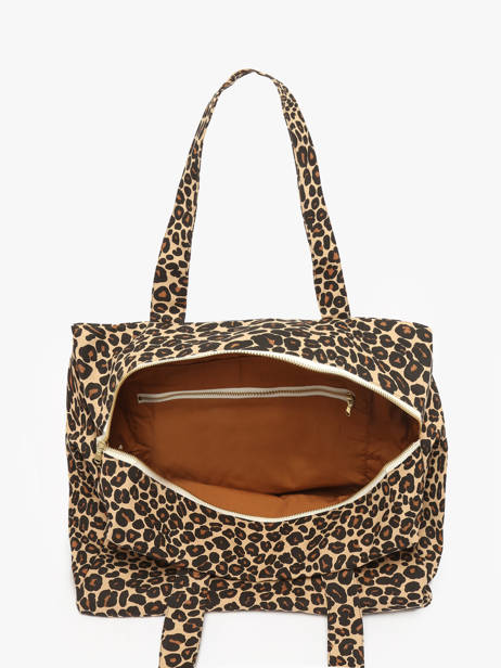 Le Sac Porté épaule A4 Célestins Coton Recyclé Rivedroite Marron forever wild CELESFOR vue secondaire 3
