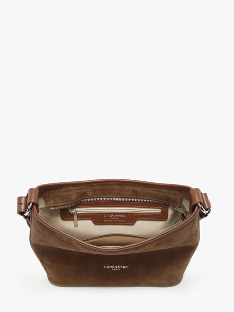 Sac Bandoulière Suede Cuir Lancaster Marron suede 80 vue secondaire 3