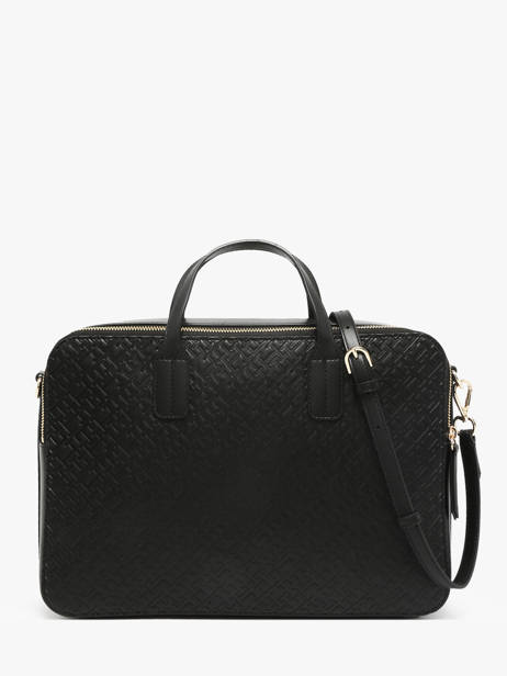 Porte Documents (main) Tommy hilfiger Noir th icon AW18003 vue secondaire 4