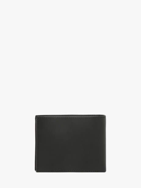 Portefeuille Cuir Tommy hilfiger Noir eton AM00657 vue secondaire 4
