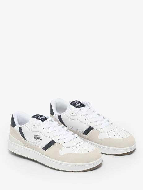 Sneakers En Cuir Lacoste Blanc men SMA0184 vue secondaire 1
