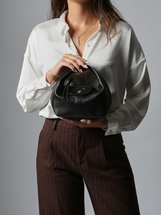 Longchamp Le pliage xtra animation winte Sacs porté main Noir