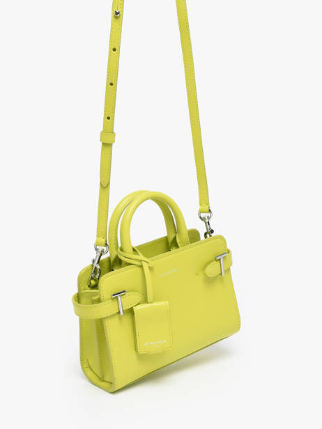 Sac Bandoulière Emily Cuir Le tanneur Jaune emily TEMI1630 vue secondaire 2