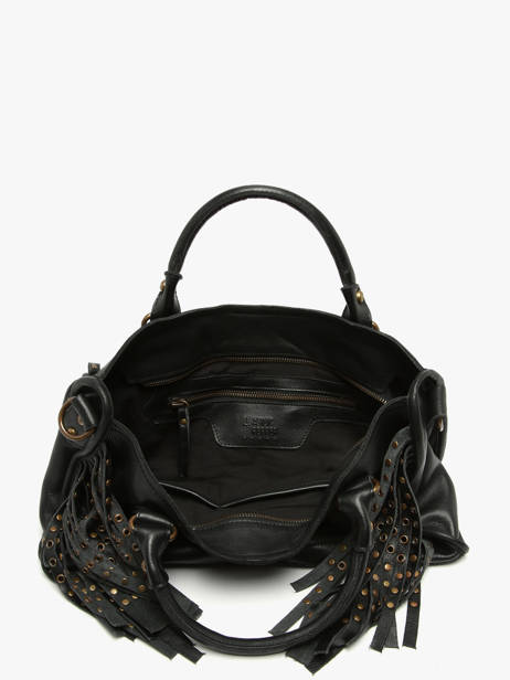 Sac à Main Dakota Eyelet Cuir Basilic pepper Noir dakota eyelet BDAE22 vue secondaire 3