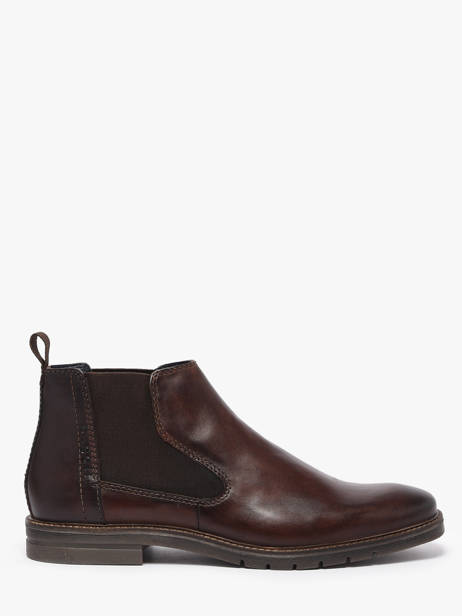 Chelsea Boots En Cuir Bugatti Marron men 11116361