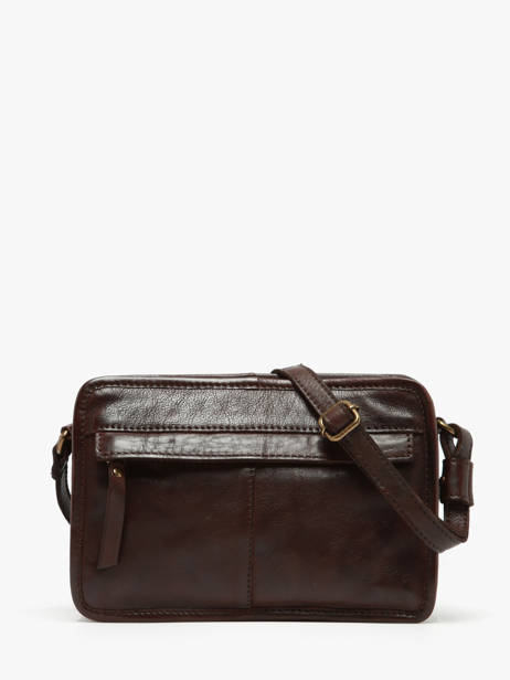 Sac Bandoulière Leather Cuir Biba Marron leather RAL1L vue secondaire 4