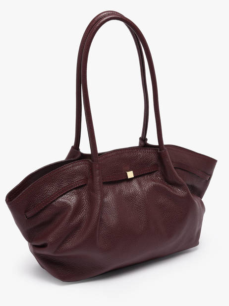 Sac Porté épaule Caviar Cuir Milano Rouge caviar CA25062 vue secondaire 2