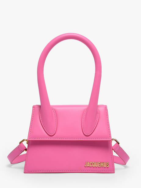 Sac Bandoulière D'occasion Chiquito Moyen Cuir Jacquemus Rose second life 1560114