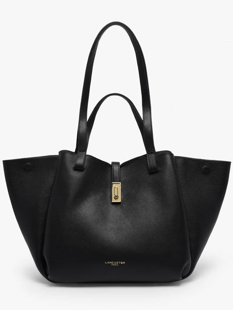 Sac Porté épaule Milano Horizon Sophie Cuir Lancaster Noir milano horizon sophie 83