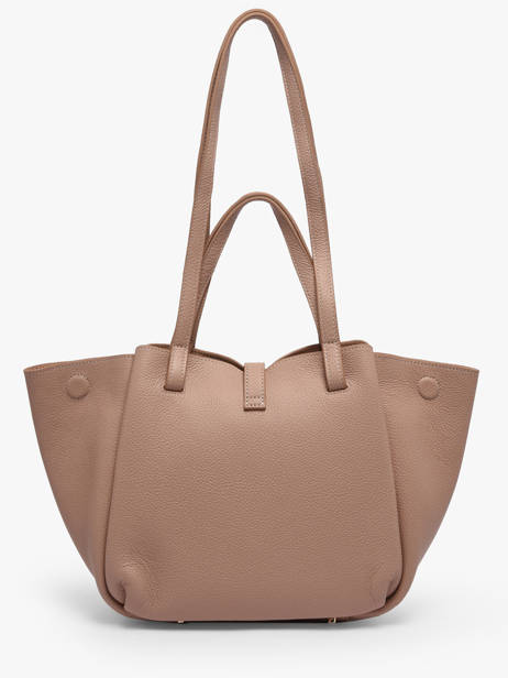 Sac Porté épaule Milano Horizon Sophie Cuir Lancaster Beige milano horizon sophie 82 vue secondaire 4