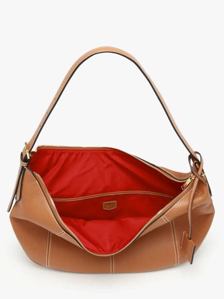Sac Hobo Zippé L Victoire Cuir Lancel Marron victoire A13994 vue secondaire 2