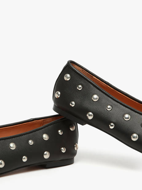 Ballerines En Cuir Inuovo Noir women MDC022 vue secondaire 2