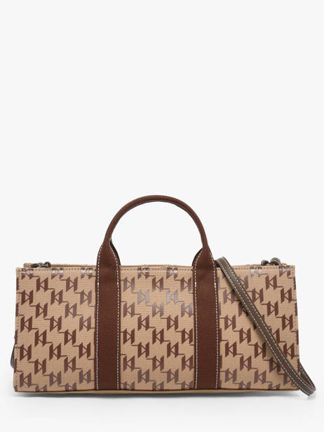 Sac East-west Rsg Mono Magazine Karl lagerfeld Beige rsg B1W50013 vue secondaire 4