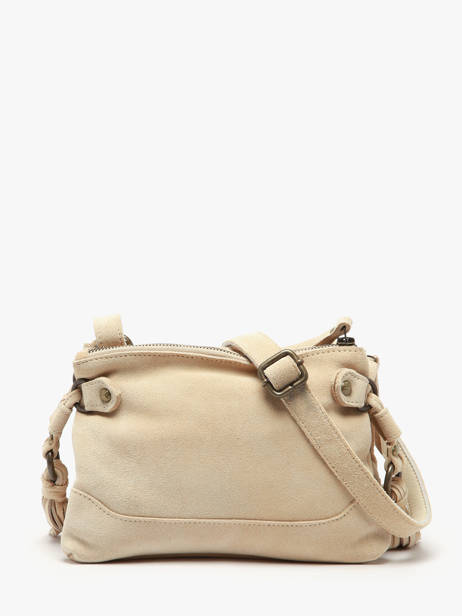 Sac Bandoulière Houston Cuir Basilic pepper Beige houston BHOU82 vue secondaire 4