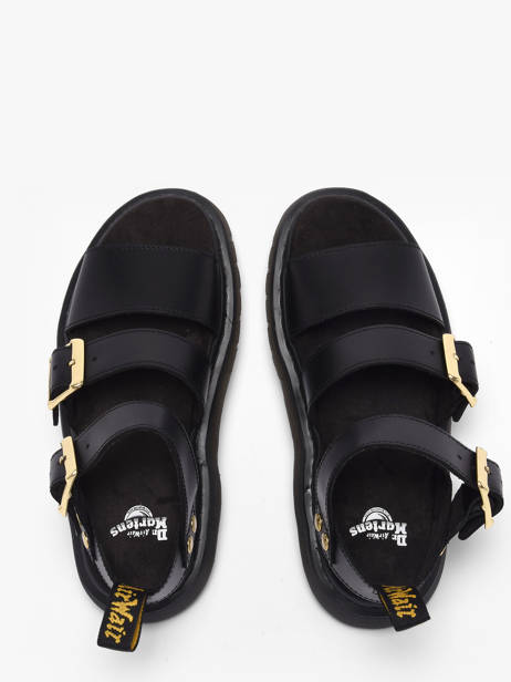 Sandales Gryphon Strap En Cuir Dr martens Noir women 42329001 vue secondaire 3