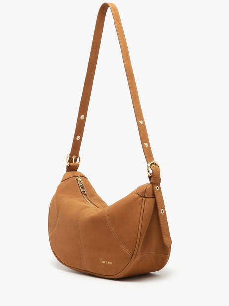 Sac Bandoulière Vintage Nat et nin Marron vintage TARA vue secondaire 2