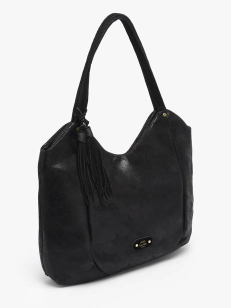 Sac Porté épaule Pg2 Mila louise Noir pg2 23039PG2 vue secondaire 2