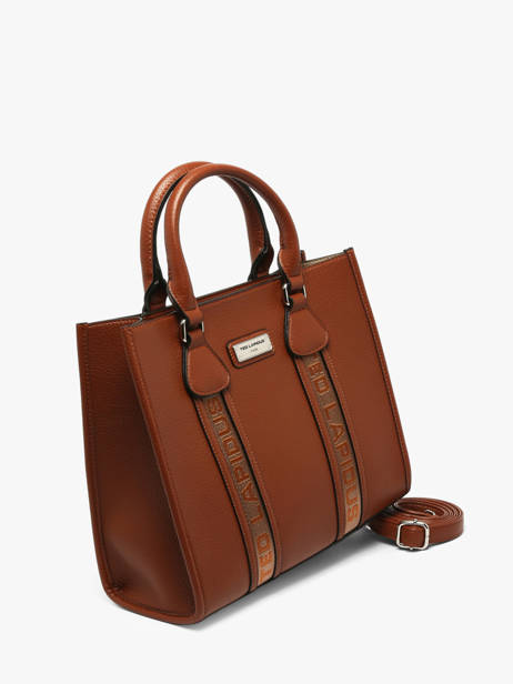 Sac Porté Main Clarence Ted lapidus Marron clarence AV51101 vue secondaire 2