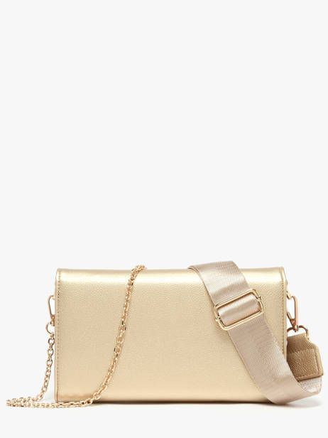 Sac De Cérémomie Miniprix Or saffiano F5017 vue secondaire 3