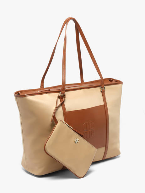 Sac Porté épaule L Fran Nylon Laurent david Beige ld bags 887 vue secondaire 2