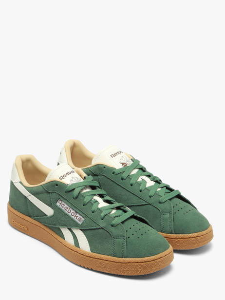 Sneakers En Cuir Reebok Vert men 244920 vue secondaire 2