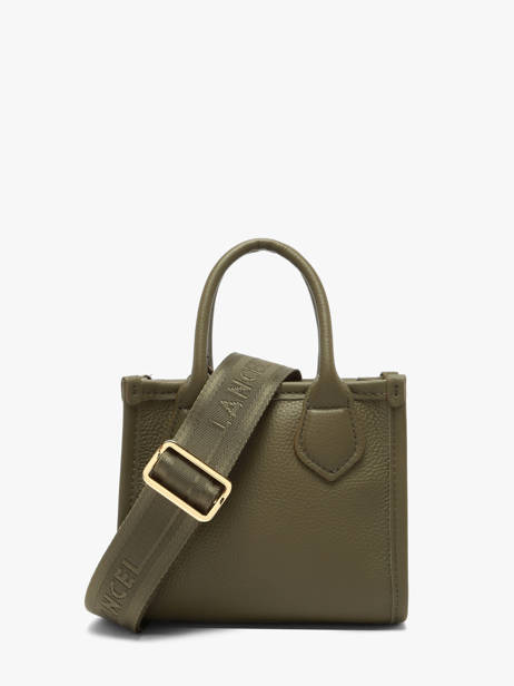 Sac Bandoulière Mini Jour Cuir Lancel Vert jour A14078 vue secondaire 5