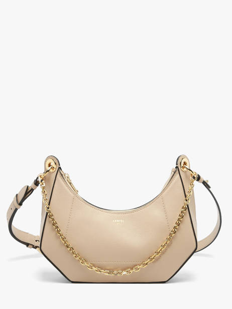 Sac Bandoulière Croisette Cuir Lancel Beige croisette A13987